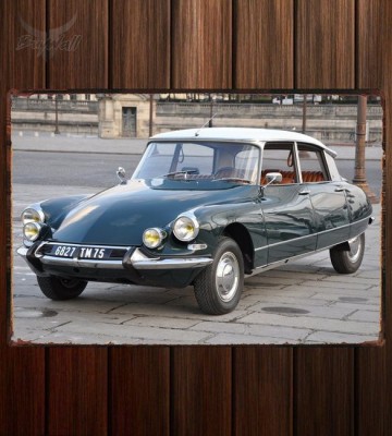 Металлическая табличка Citroen DS 21 Pallas 180